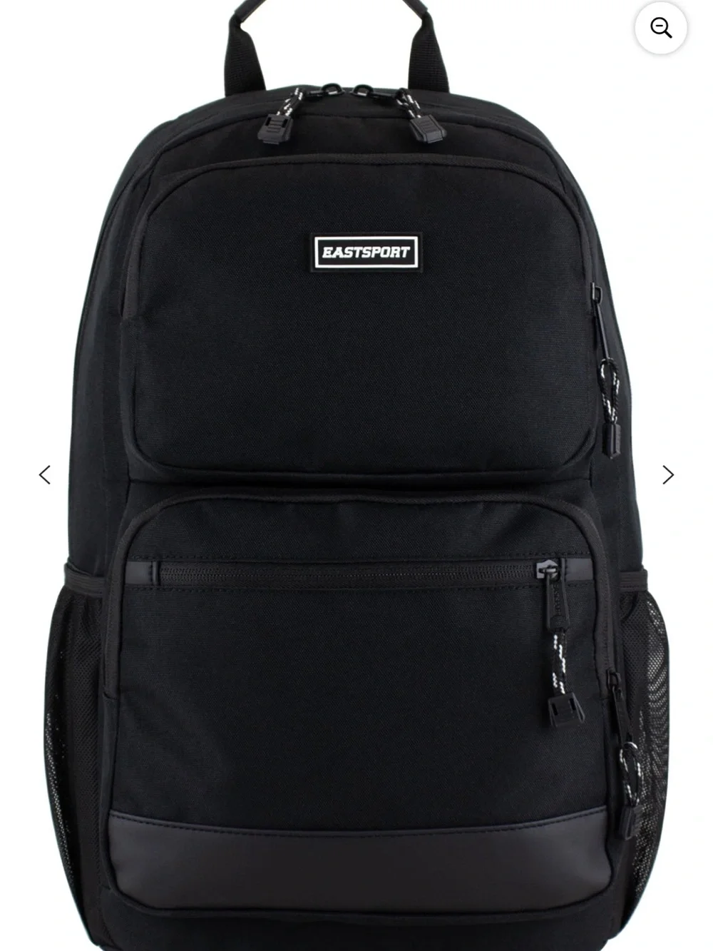 Eastsport Black Men's Backpack — Everyday Travel & Tech Carry